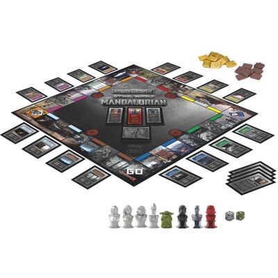 Hasbro - Monopoly: Star Wars The Mandalorian Edition - Joueurs 2-4 - Publicité Hasbro - Monopoly: Star Wars The Mandalorian Edition - Joueurs 2-4 - Publicité