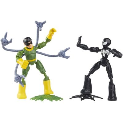 Figura de ação flexível do Homem-Aranha de traje preto - Marvel Figura de ação flexível do Homem-Aranha de traje preto - Marvel