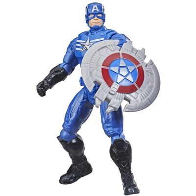 Hasbro F16645X00 Marvel Captain America Action Figure - 15cm - Avengers Series Hasbro F16645X00 Marvel Captain America Action Figure - 15cm - Avengers Series