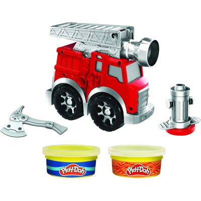 Play-Doh Camion de Pompiers Multicolore - Set d'Arts et Créations Play-Doh Camion de Pompiers Multicolore - Set d'Arts et Créations