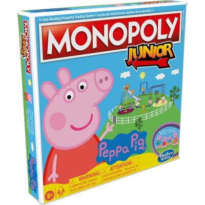 Hasbro Gaming Monopoly Junior Peppa Pig - Jeu de société Hasbro Gaming Monopoly Junior Peppa Pig - Jeu de société