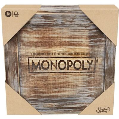 Jeu Monopoly Édition Série Rustique - 8 Ans+ - Publicité Jeu Monopoly Édition Série Rustique - 8 Ans+ - Publicité