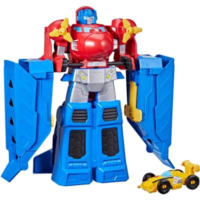 Transformers Optimus Prime Jet Jumbo de Hasbro - Figura y Set de Juego Transformers Optimus Prime Jet Jumbo de Hasbro - Figura y Set de Juego
