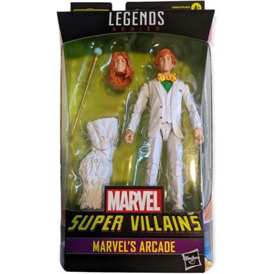 Hasbro Marvel Legends Serie Super Villanos - Arcade 15cm Hasbro Marvel Legends Serie Super Villanos - Arcade 15cm