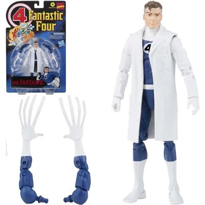 Hasbro Marvel Legends Retro Fantastic Four - Mr. Fantastic - Publicité Hasbro Marvel Legends Retro Fantastic Four - Mr. Fantastic - Publicité