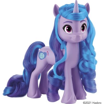 Figurine de jouet pour enfants Izzy Moonbow violet et bleu - Hasbro Figurine de jouet pour enfants Izzy Moonbow violet et bleu - Hasbro