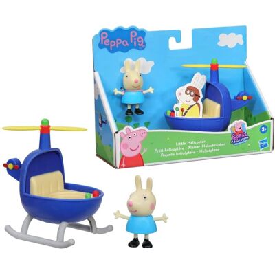 Hasbro Peppa Pig Kleines Helikopter-Spielzeug - Inklusive Rebecca Kanin 7,5 cm - Spielzeugkategorie Hasbro Peppa Pig Kleines Helikopter-Spielzeug - Inklusive Rebecca Kanin 7,5 cm - Spielzeugkategorie