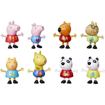 Zestaw Zabawek Peppa Pig F2396FF2 - 8 Postaci dla 3+ lat Zestaw Zabawek Peppa Pig F2396FF2 - 8 Postaci dla 3+ lat