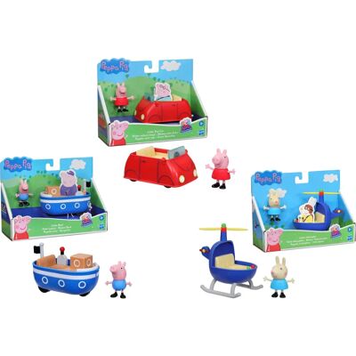 Hasbro Peppa Pig Legetøj Køretøj - 3+ Assorterede Små Køretøjer & Figurer Hasbro Peppa Pig Legetøj Køretøj - 3+ Assorterede Små Køretøjer & Figurer