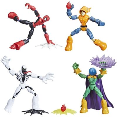 Figuras de Ação Marvel Spider-Man Bend And Flex - Heróis e Vilões Figuras de Ação Marvel Spider-Man Bend And Flex - Heróis e Vilões