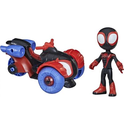 Brinquedo Marvel Miles Morales Techno-racer - Figura de Ação para Crianças Brinquedo Marvel Miles Morales Techno-racer - Figura de Ação para Crianças