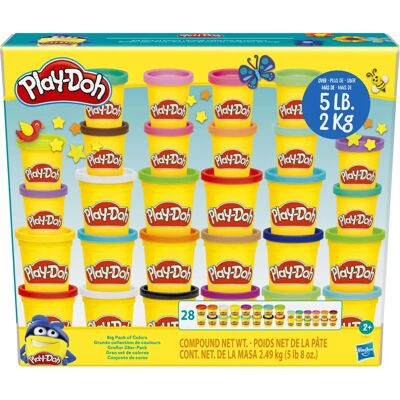 Play-Doh Big Pack of Colors - Art & Craft Toy Accessories Play-Doh Big Pack of Colors - Art & Craft Toy Accessories