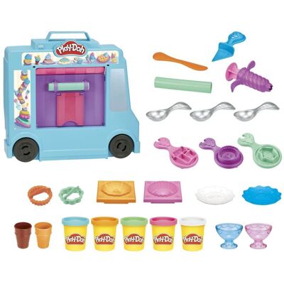 Camion de Glaces Play-Doh - Ensemble de Modelage Créatif pour Enfants Camion de Glaces Play-Doh - Ensemble de Modelage Créatif pour Enfants