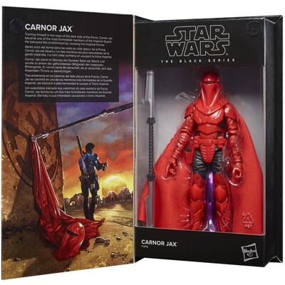 Hasbro Star Wars Carnor Jax Black Series 50. rocznica 6 cali Hasbro Star Wars Carnor Jax Black Series 50. rocznica 6 cali