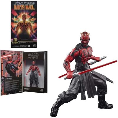 Star Wars The Black Series Darth Maul - 50th Anniversary Action Figure Star Wars The Black Series Darth Maul - 50th Anniversary Action Figure