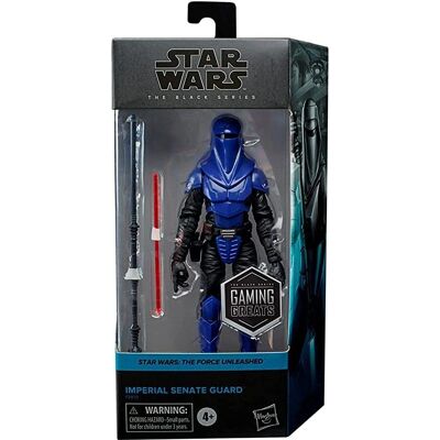 Hasbro Guardia del Senado Imperial - Serie Black de Star Wars - Figura de Acción de 6 Pulgadas - Azul Hasbro Guardia del Senado Imperial - Serie Black de Star Wars - Figura de Acción de 6 Pulgadas - Azul