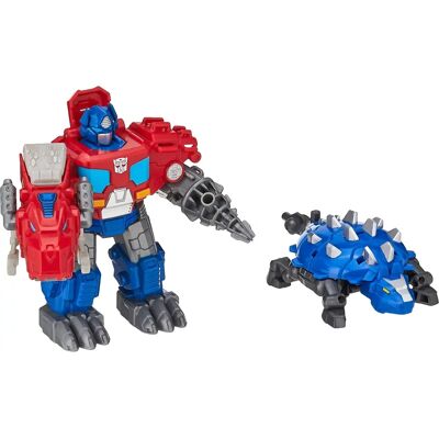 Transformers Dinobot Adventures Rescue Bots F3110 Optimus Prime - Action Figure Transformers Dinobot Adventures Rescue Bots F3110 Optimus Prime - Action Figure