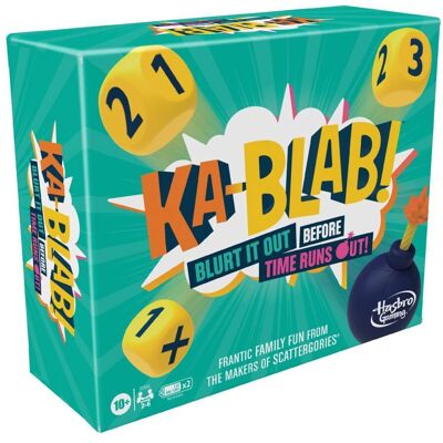 Hasbro Gaming Kablab! Partykortspel - Familjeunderhållning Hasbro Gaming Kablab! Partykortspel - Familjeunderhållning