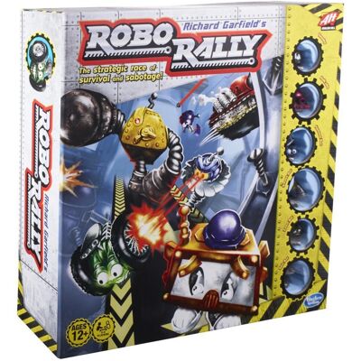 Hasbro Avalon Hill Robo Rally - Juego de mesa de estrategia para 2-6 jugadores Hasbro Avalon Hill Robo Rally - Juego de mesa de estrategia para 2-6 jugadores