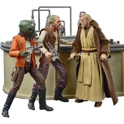 Hasbro Star Wars La Serie Nera La Forza Del Potere Pack Scontro Cantina Figura - Figura d'azione Hasbro Star Wars La Serie Nera La Forza Del Potere Pack Scontro Cantina Figura - Figura d'azione