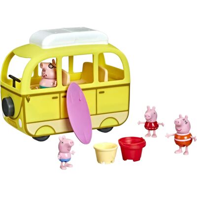 Hasbro Peppa kalandjai - Peppa tengerparti lakókocsija Hasbro Peppa kalandjai - Peppa tengerparti lakókocsija