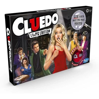 Hasbro Gaming Cluedo Liars Edition Brettspiel - Krieg Hasbro Gaming Cluedo Liars Edition Brettspiel - Krieg