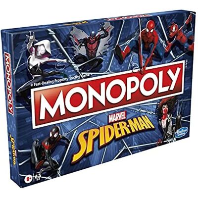 Hasbro Monopoly Spiderman Board Game Multicolor Hasbro Monopoly Spiderman Board Game Multicolor