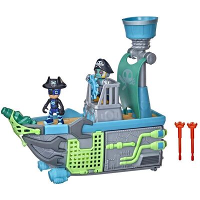Hasbro PJ Masks Sky Pirate Battleship - Set di Giocattoli di Azione per Bambini 3+ Hasbro PJ Masks Sky Pirate Battleship - Set di Giocattoli di Azione per Bambini 3+