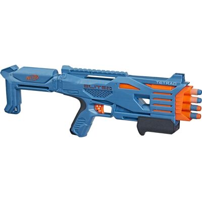 Hasbro Nerf: Elite 2.0 - Tetrad QS-4 - Blaster Hasbro Nerf: Elite 2.0 - Tetrad QS-4 - Blaster