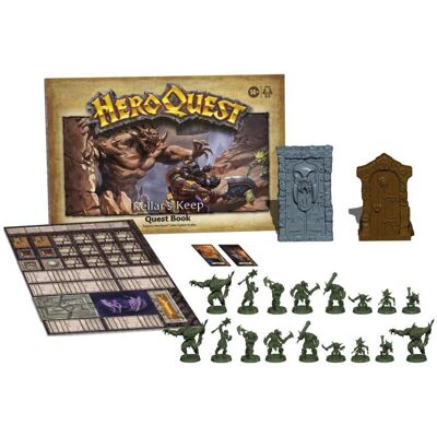 Hasbro Gaming Avalon Hill HeroQuest Kellar's Keep Erweiterung - Abenteuer Hasbro Gaming Avalon Hill HeroQuest Kellar's Keep Erweiterung - Abenteuer
