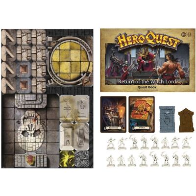Hasbro Avalon Hill HeroQuest Häxmästaren Återkomst Expedition - Brädspel Hasbro Avalon Hill HeroQuest Häxmästaren Återkomst Expedition - Brädspel