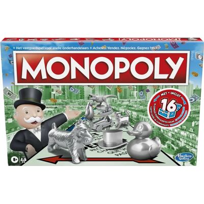 Hasbro Monopoly C1009376 - Rodzinna Gra Planszowa z Kupnem Nieruchomości Hasbro Monopoly C1009376 - Rodzinna Gra Planszowa z Kupnem Nieruchomości