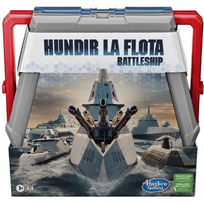 Hundir la Flota Hasbro - Juego clásico de combate naval 7+ Hundir la Flota Hasbro - Juego clásico de combate naval 7+