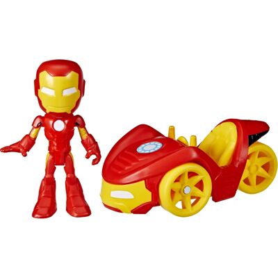 Hasbro Marvel Iron Man Action Figure & Vehicle Set - 4 Inch Hasbro Marvel Iron Man Action Figure & Vehicle Set - 4 Inch