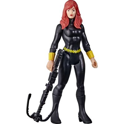 Figura de ação Marvel Legends Black Widow Retro - 3,75 polegadas Figura de ação Marvel Legends Black Widow Retro - 3,75 polegadas