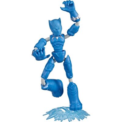 Figura d'azione flessibile Black Panther Marvel Avengers - Giocattolo per bambini Figura d'azione flessibile Black Panther Marvel Avengers - Giocattolo per bambini