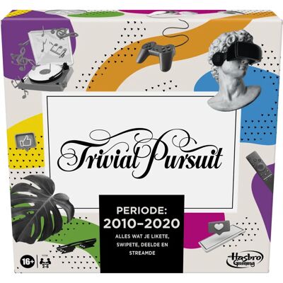 Gioco da tavolo Trivial Decenni di Hasbro Gaming - Educativo Gioco da tavolo Trivial Decenni di Hasbro Gaming - Educativo