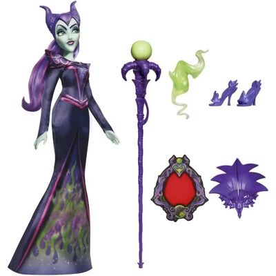 Villains Disney Maleficent - Bambola di moda con accessori Villains Disney Maleficent - Bambola di moda con accessori