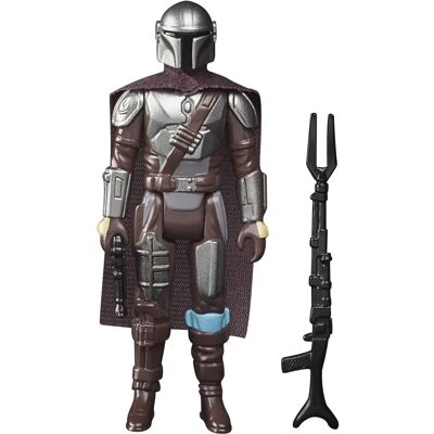 Figura de acción de Star Wars The Mandalorian en Beskar - Colección Retro de Hasbro Figura de acción de Star Wars The Mandalorian en Beskar - Colección Retro de Hasbro