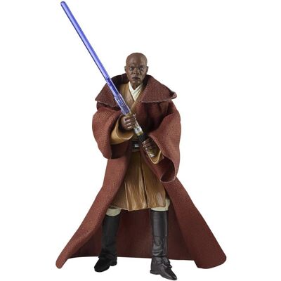 Figura d'azione Mace Windu Hasbro - Collezione Vintage Star Wars - 10 cm Figura d'azione Mace Windu Hasbro - Collezione Vintage Star Wars - 10 cm