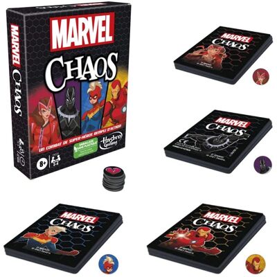 Jeu de Cartes de Super-Héros Marvel - Amusement en Famille - Facile à Apprendre Jeu de Cartes de Super-Héros Marvel - Amusement en Famille - Facile à Apprendre