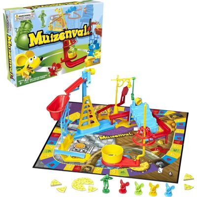 Hasbro Gaming Muizenval - Actiespel voor Kinderen 6+ - Gezellig Spel Hasbro Gaming Muizenval - Actiespel voor Kinderen 6+ - Gezellig Spel