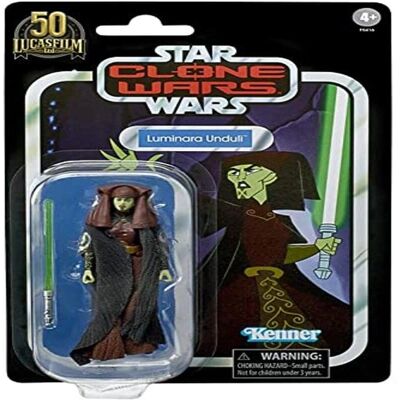 Hasbro Star Wars: Clone Wars Coleção Vintage - Luminara Unduli Hasbro Star Wars: Clone Wars Coleção Vintage - Luminara Unduli