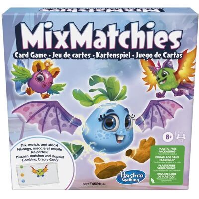 Hasbro Gaming MixMatchies - Juego de cartas educativo para niños Hasbro Gaming MixMatchies - Juego de cartas educativo para niños