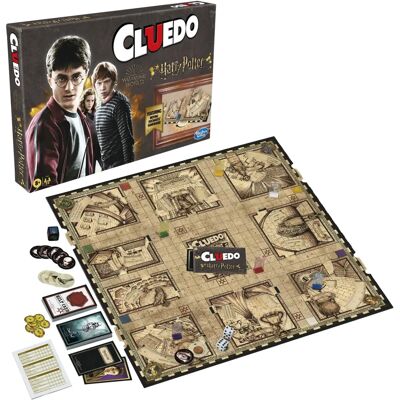 Hasbro Gaming Harry Potter Cluedo Jeu de Société - Édition Détective Hasbro Gaming Harry Potter Cluedo Jeu de Société - Édition Détective