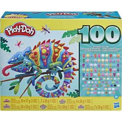 Play-Doh Play-Doh 100 Latas Juego de Arte y Manualidades Play-Doh Play-Doh 100 Latas Juego de Arte y Manualidades