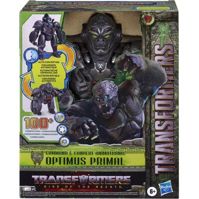 Figurka akcji Hasbro Transformers Rise Of The Beasts Optimus Primal - Czarna Figurka akcji Hasbro Transformers Rise Of The Beasts Optimus Primal - Czarna