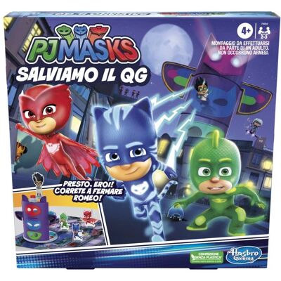 Hasbro PJ Masks Ratunkowa gra w Siedzibę Hasbro PJ Masks Ratunkowa gra w Siedzibę