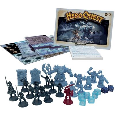 Hasbro Avalon Hill HeroQuest L'horreur Gelée Extension - Jeu de Société Hasbro Avalon Hill HeroQuest L'horreur Gelée Extension - Jeu de Société