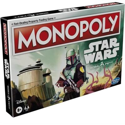 Hasbro Monopoly Star Wars Boba Fett - Gioco da tavolo Hasbro Monopoly Star Wars Boba Fett - Gioco da tavolo